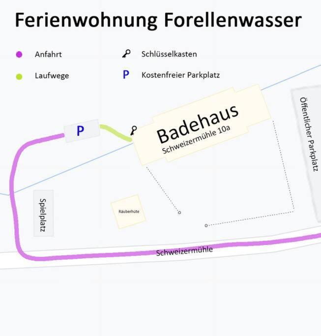 Forellenwasser Rosenthal-Bielatal Екстер'єр фото